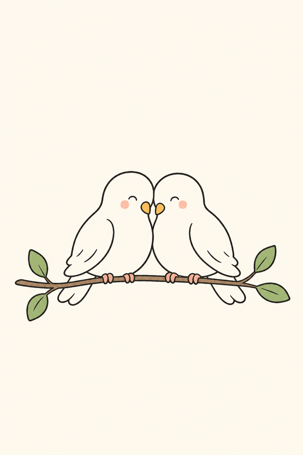 A pair of doves cover