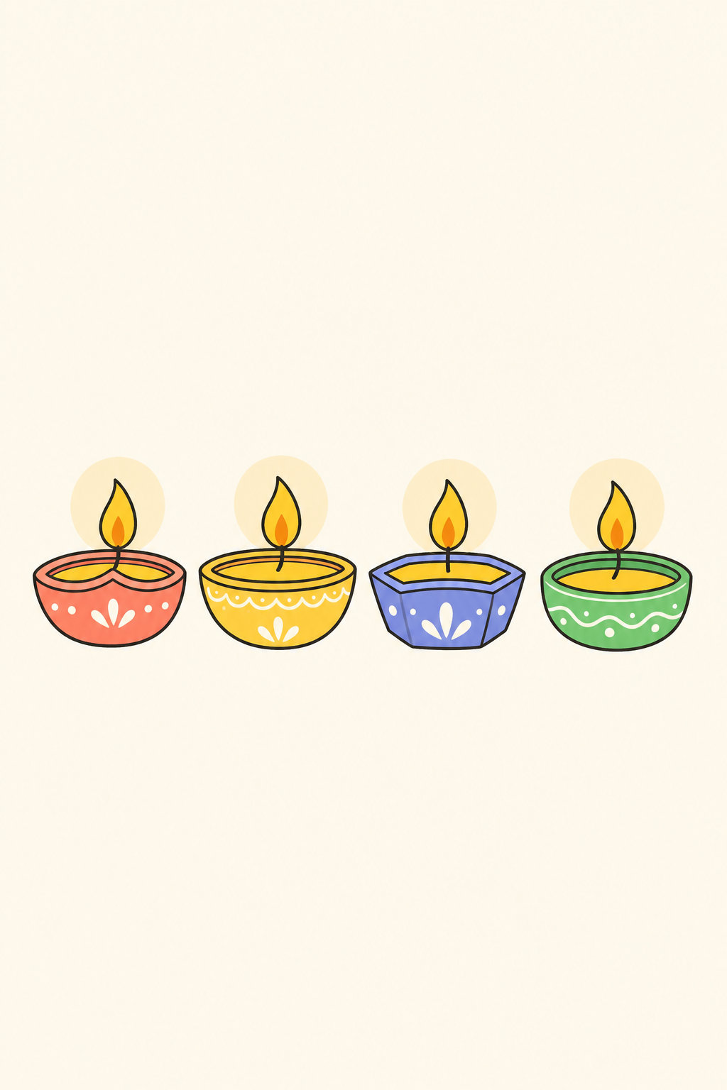 Diwali lights cover