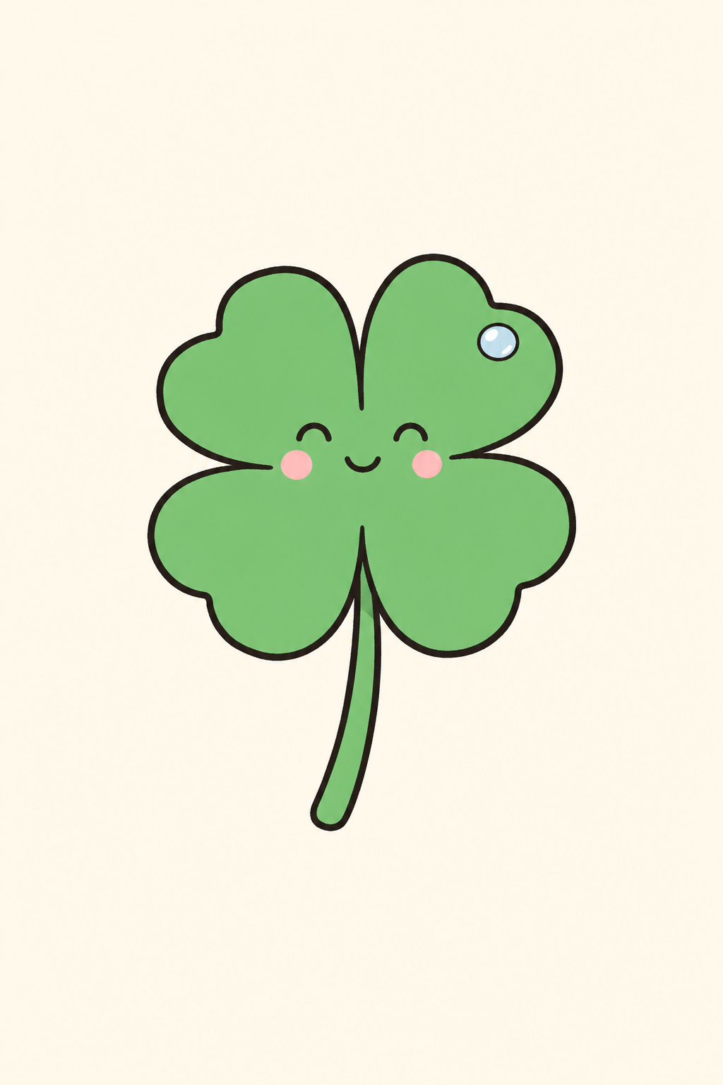 Four-leaf clover cover