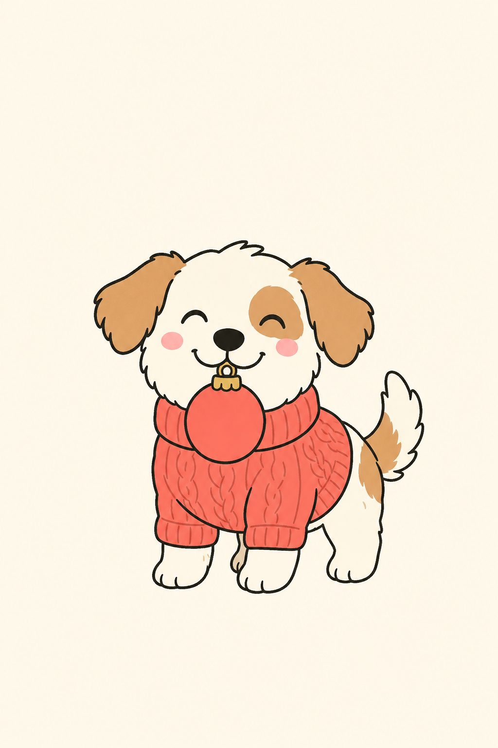 From the dog cover