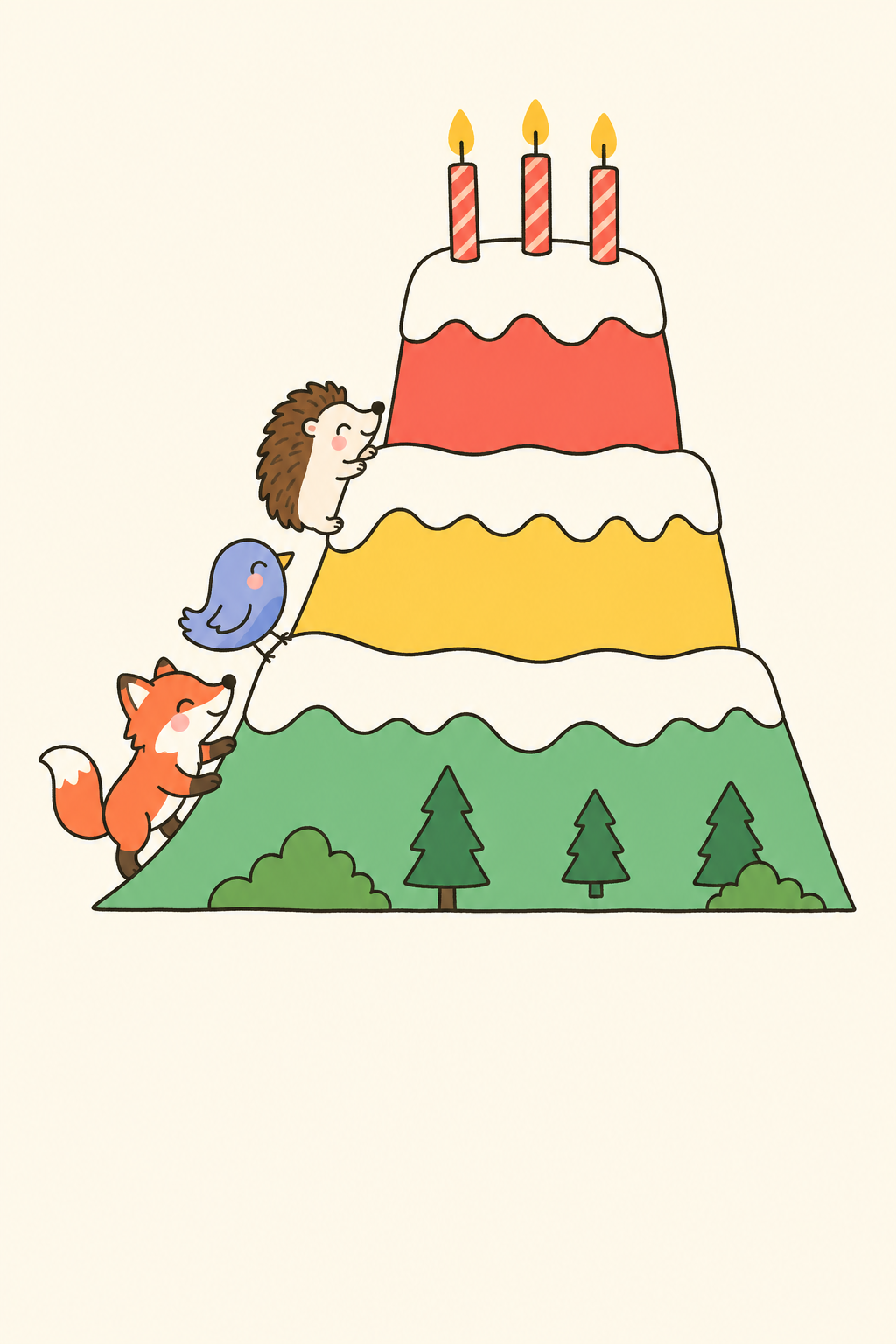 Mountain birthday parade cover