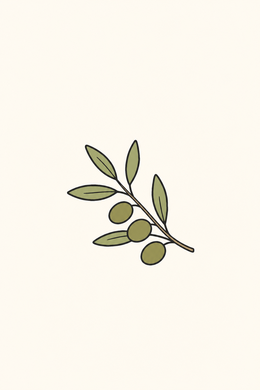 Small olive branch cover