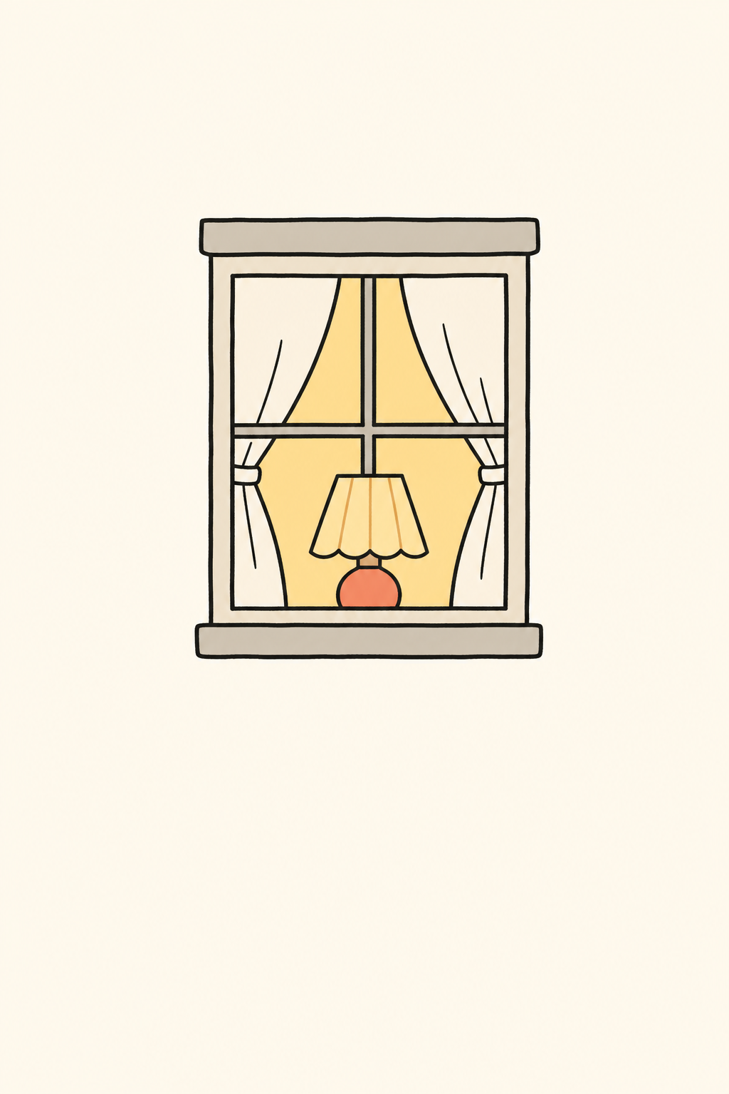 The porch light's on cover