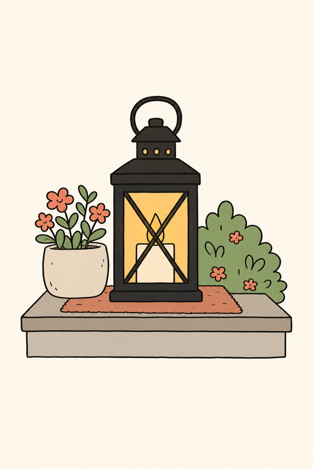 Warm and full, your new place cover